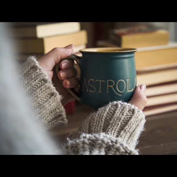 Astrolabe Handmade Pottery Mug