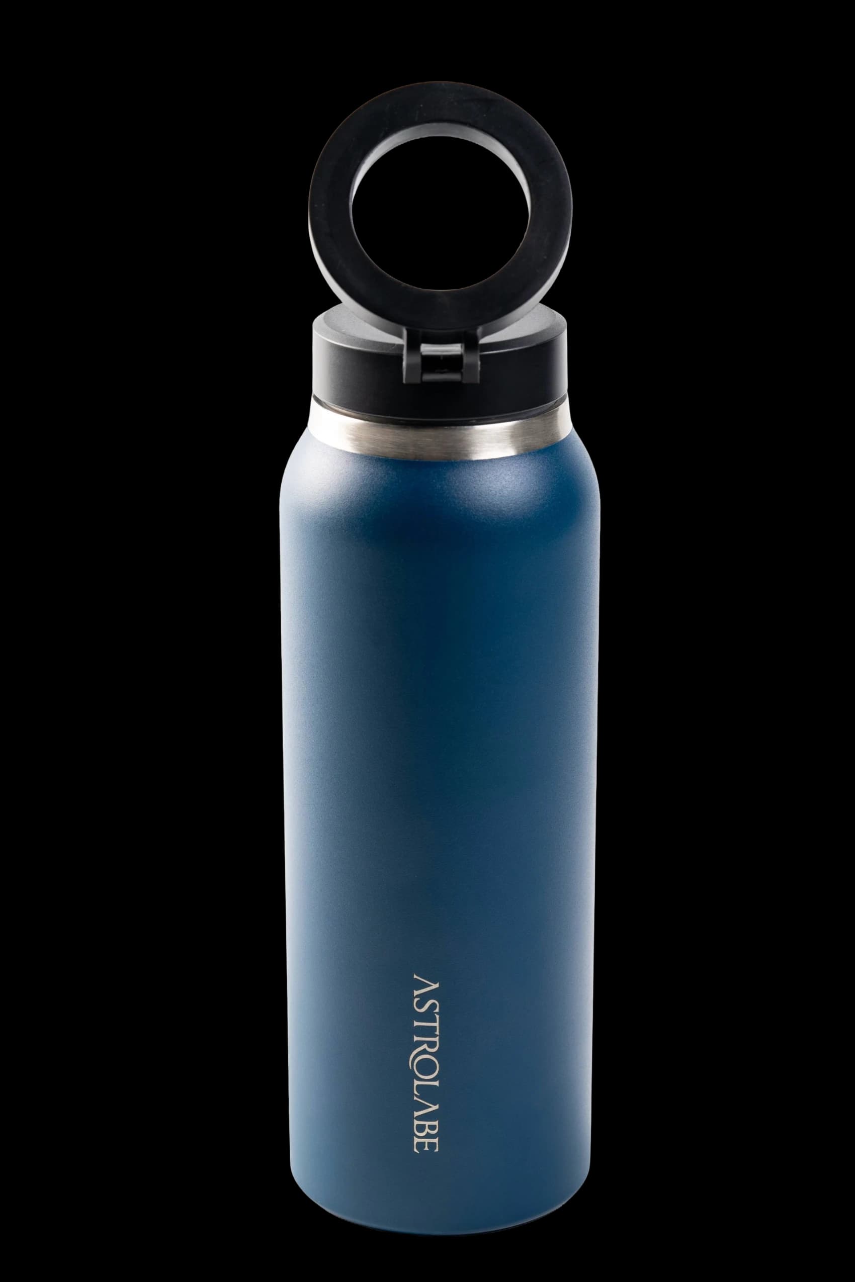 Stainless Steel Vacuum Water Bottle With MagSafe Magnetic Phone Holder - 710 ml - Blue